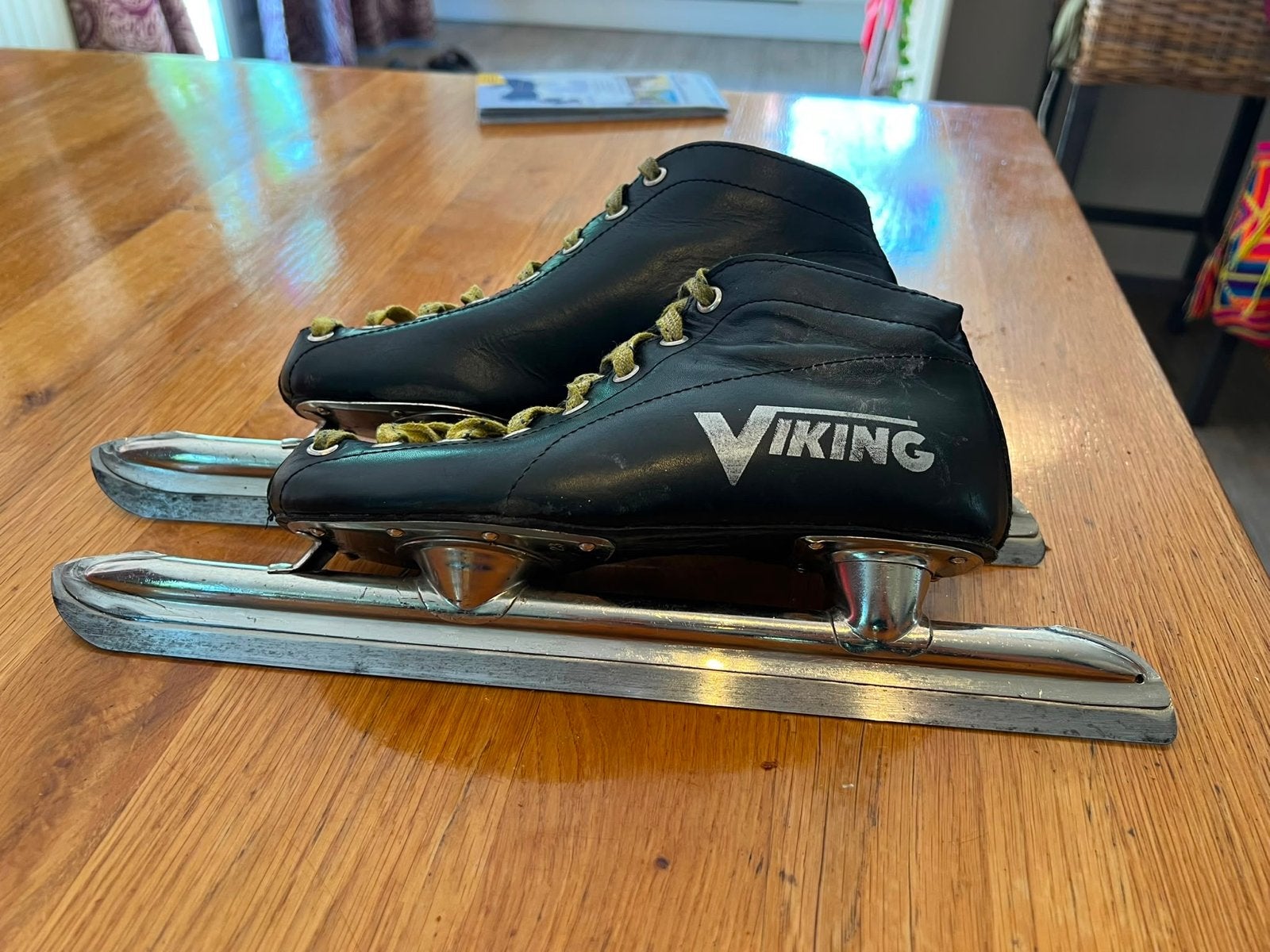 Viking noren schaatsen - Maat 35, Ophalen, Zo goed als nieuw, Noren, Viking
