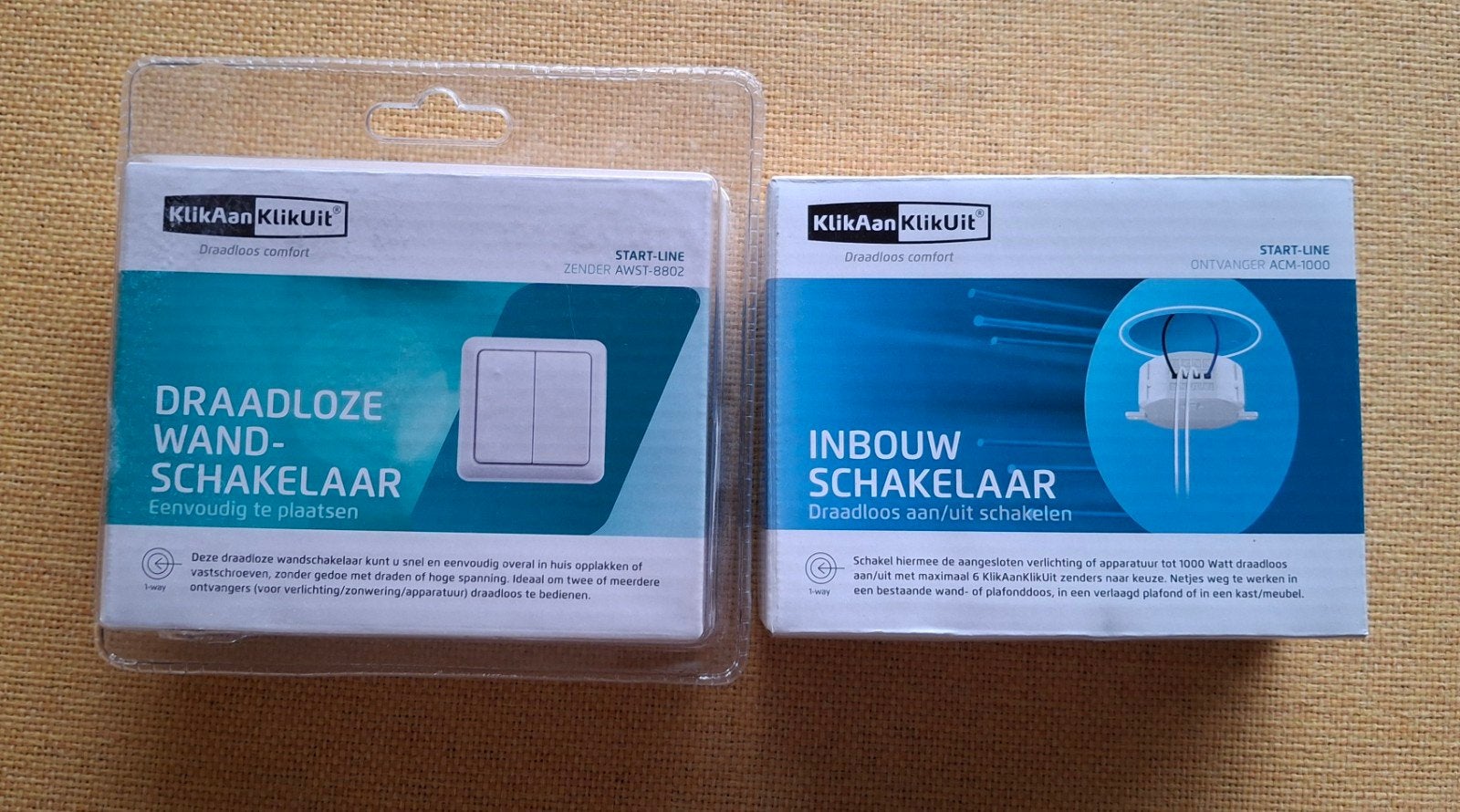 KAKU KlikAanKlikUit inbouw- enwandschakelaar NIEUW, Ophalen, Nieuw