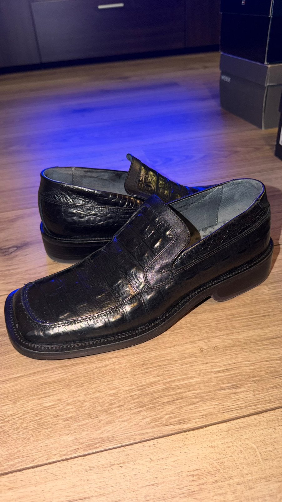 Dr. Adams Zwarte Heren Loafers, Loafers, Zwart, Ophalen of Verzenden, Gedragen