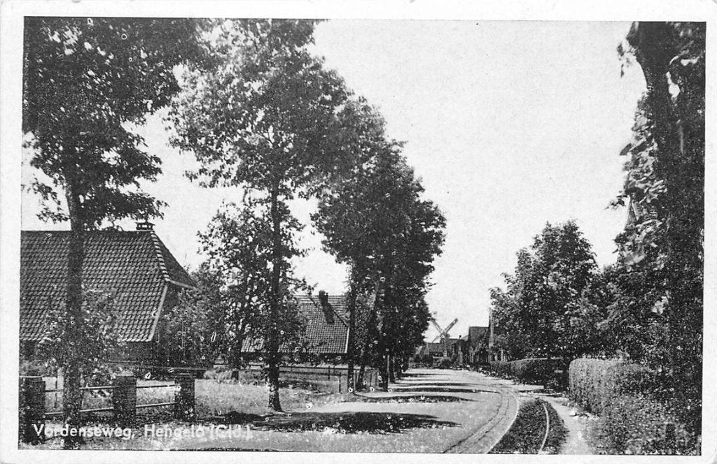 378-316-047 Hengelo GLD Vordenseweg, Verzamelen, Ansichtkaarten | Nederland, Verzenden, Voor 1920, Gelderland