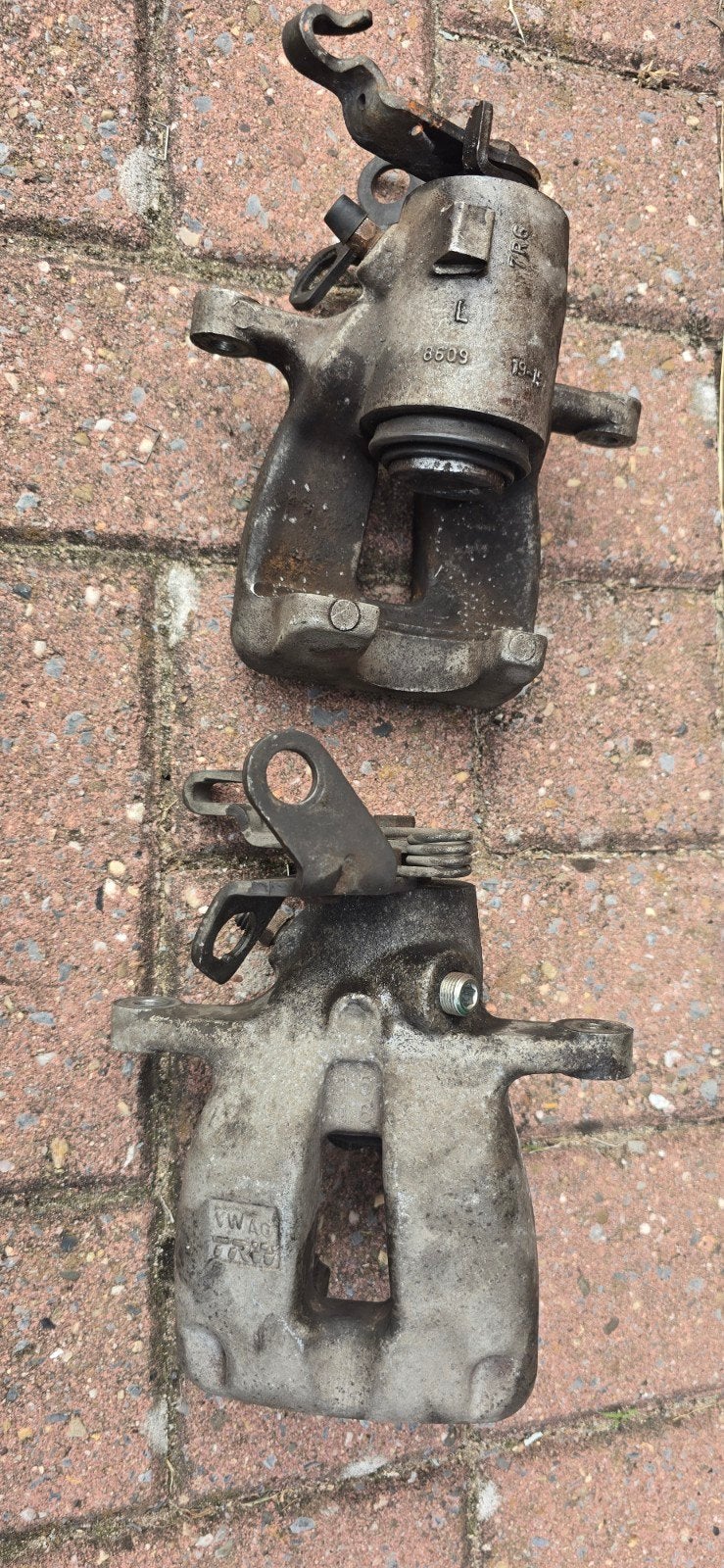 Remklauw achterset Seat Leon 1P 2.0 TFSI (2006), Ophalen of Verzenden, Gebruikt, Seat