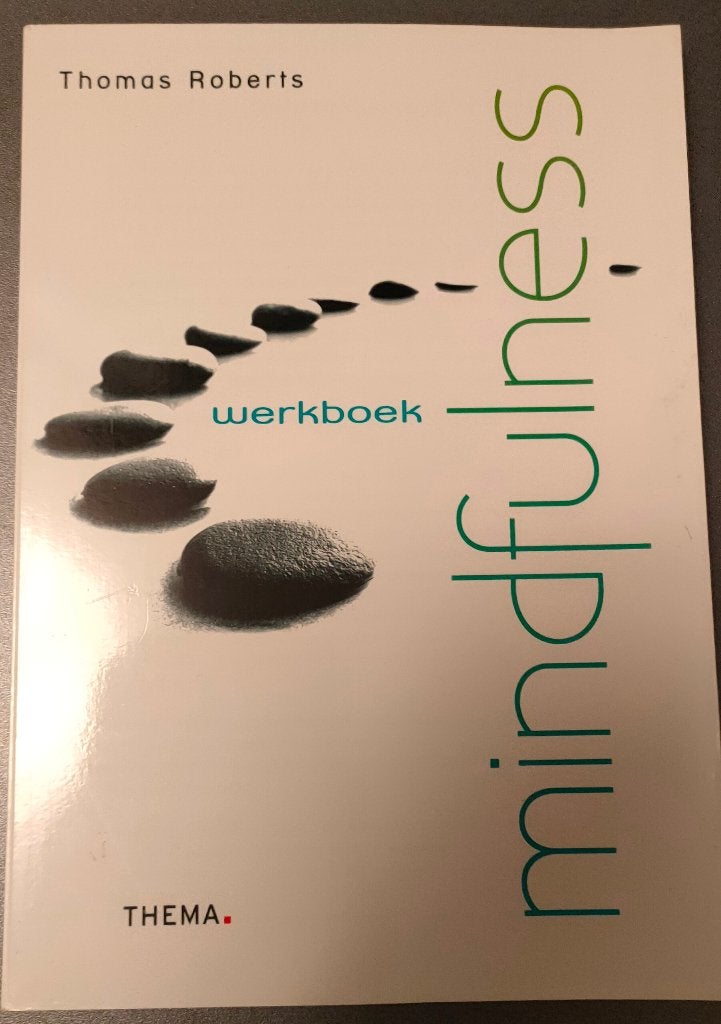 Mindfulness werkboek, onbeschreven, Thomas Roberts, Nieuw, Ophalen of Verzenden, Instructieboek