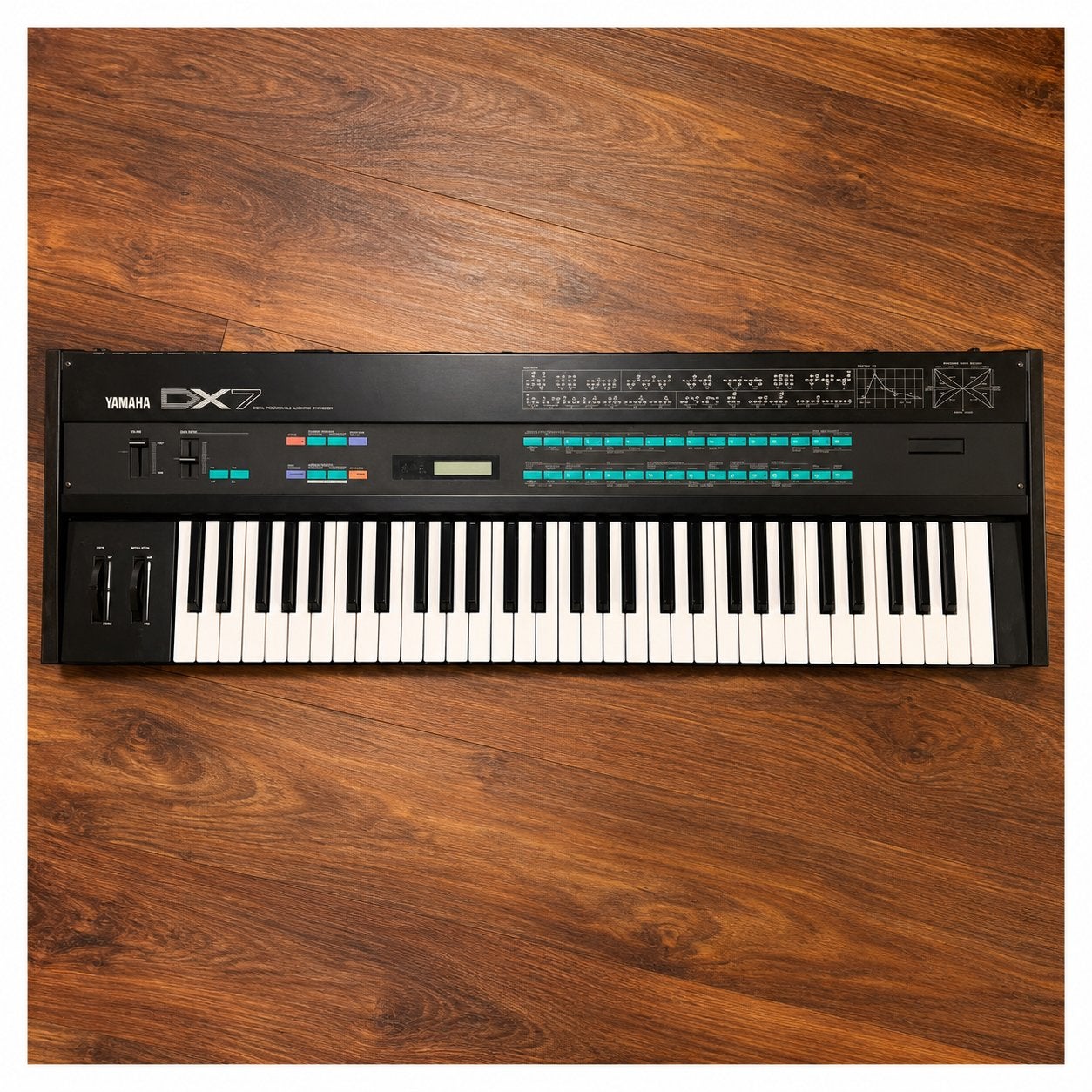 Yamaha DX7 Synthesizer + free Emu Proteus FX!, Muziek en Instrumenten, Synthesizers, Ophalen, Yamaha, Met midi-aansluiting, 61 toetsen