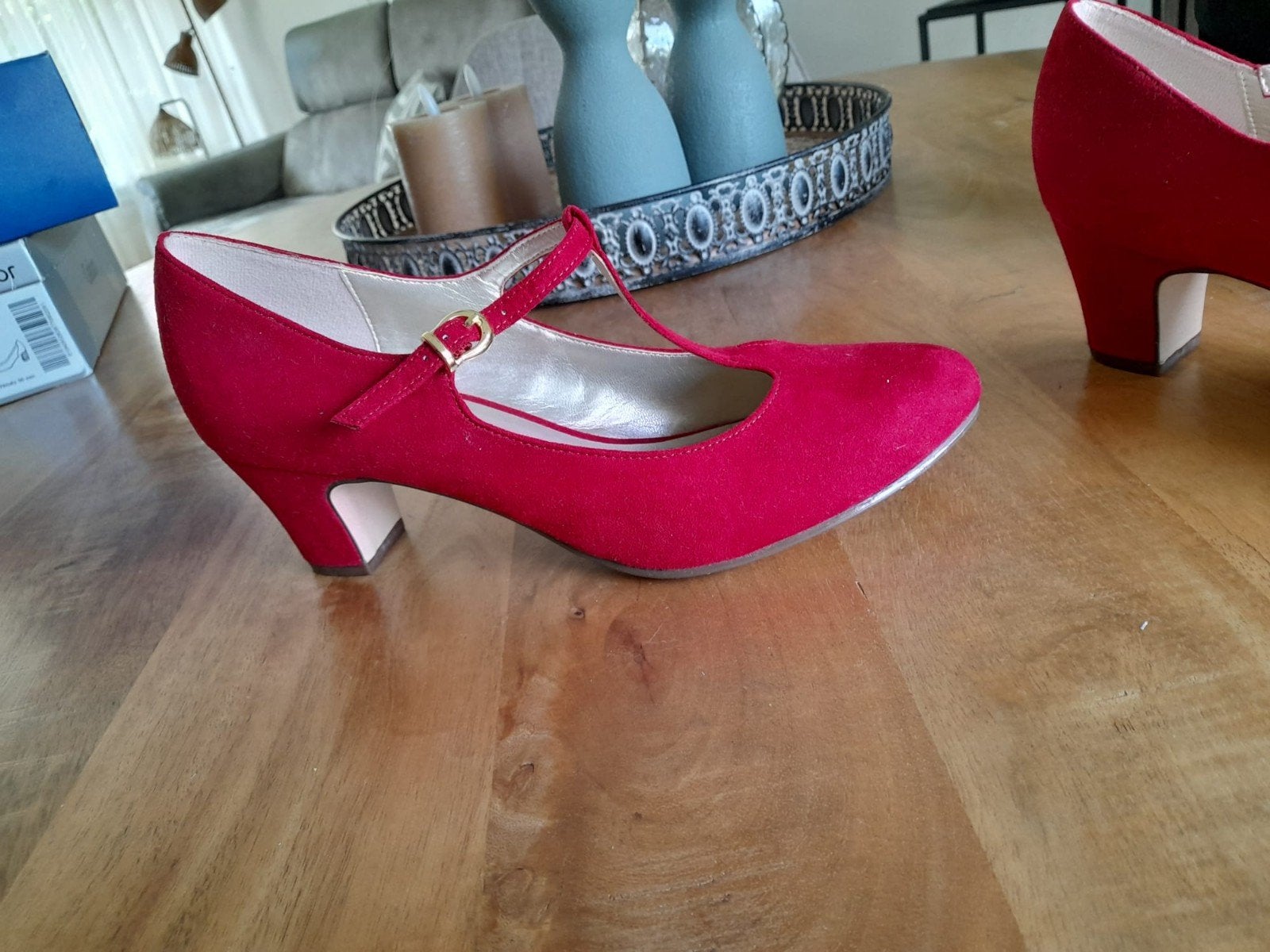 Rode Graceland pumps met bandje - Maat 38, Pumps, Nieuw, Ophalen of Verzenden, Graceland