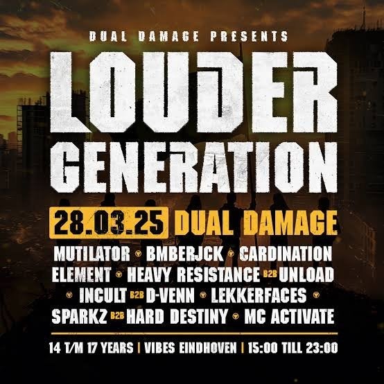 Louder Generation VI, Eén persoon, Oktober