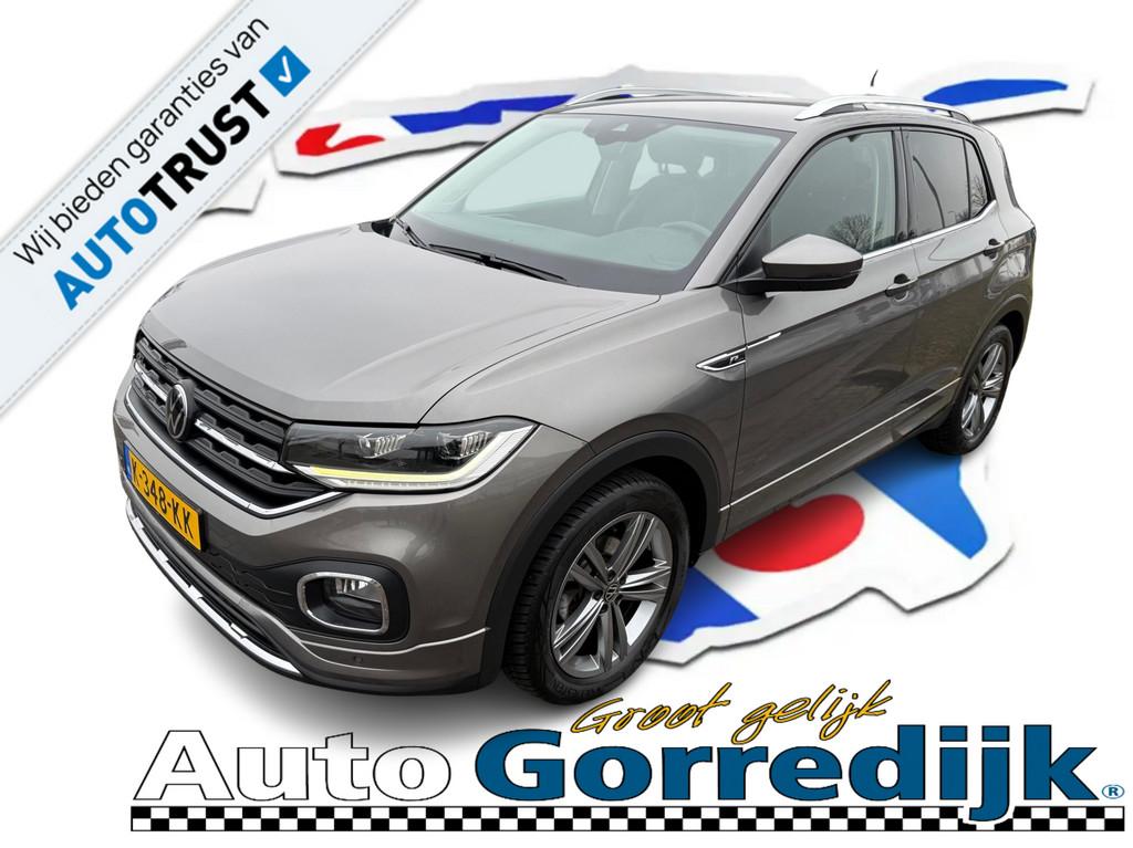 Volkswagen T-Cross 1.0 TSI Style Business R DSG DIGIDASH,CLI, Auto's, T-Cross, Gebruikt, Met garantie (alle), Leder en Stof