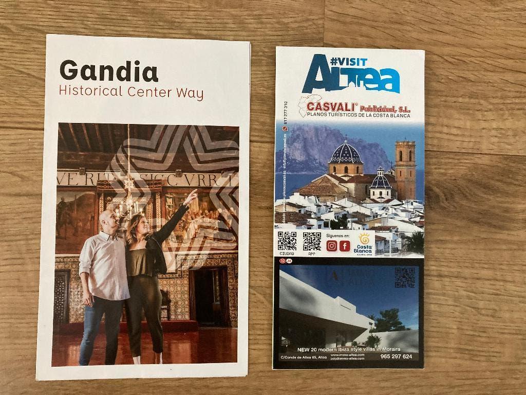 Informatie Gandia en Altea Spanje - Engels, Boeken, Tijdschriften en Kranten, Ophalen of Verzenden, Nieuw
