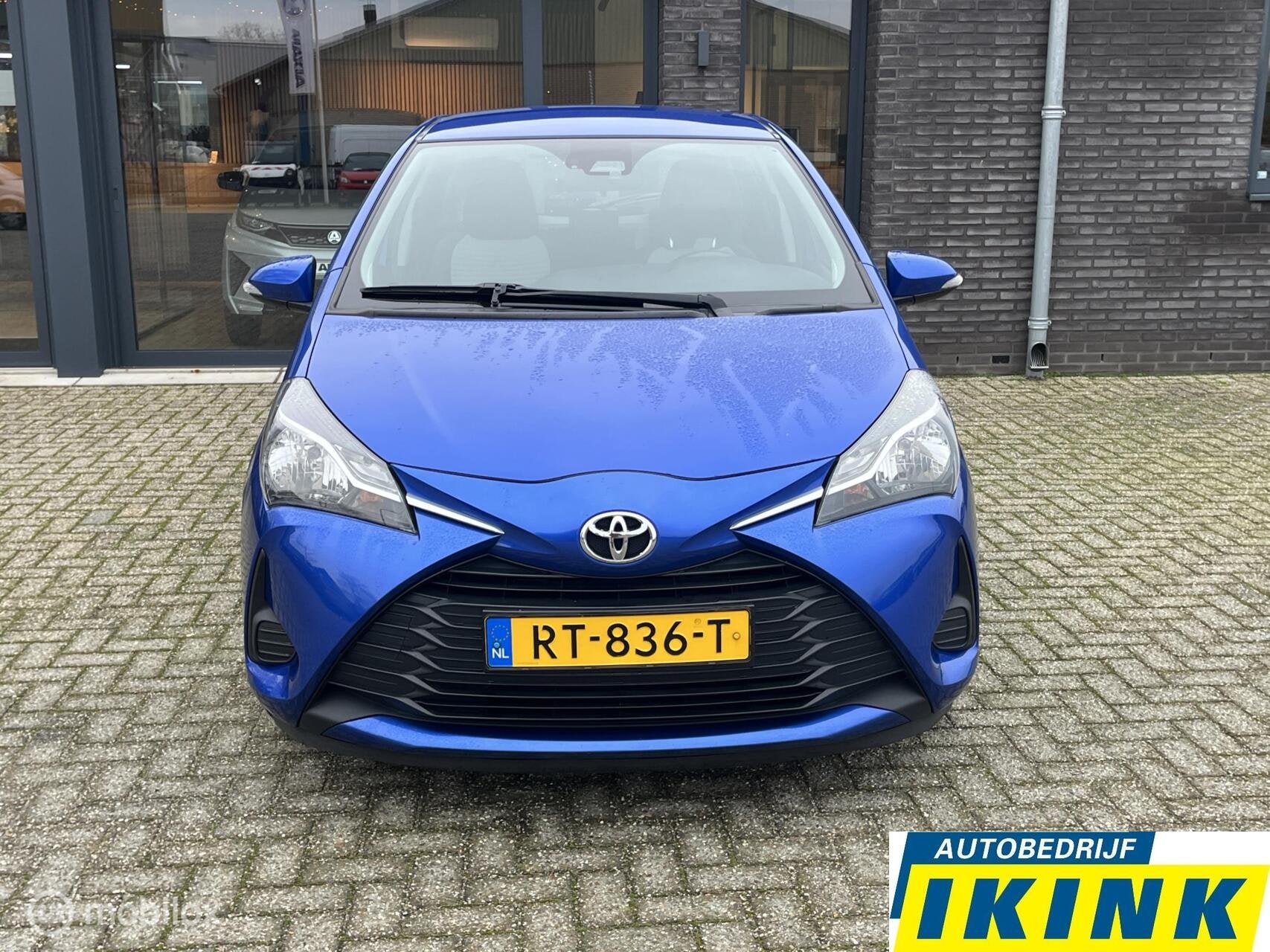 Toyota Yaris 1.0 VVT-i Comfort, Auto's, Voorwielaandrijving, Stof, Met garantie (alle), Blauw