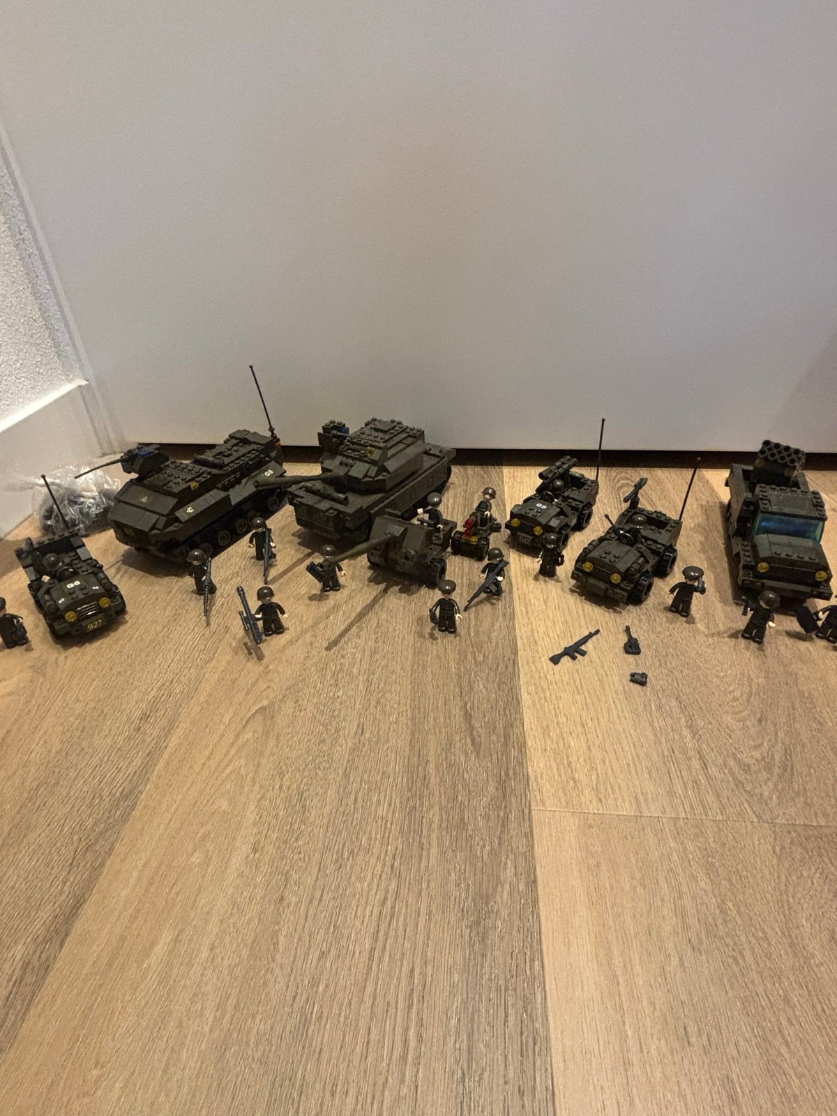 Militair bouwstenen set - Geen echte LEGO, Ophalen of Verzenden, Gebruikt, Overige merken
