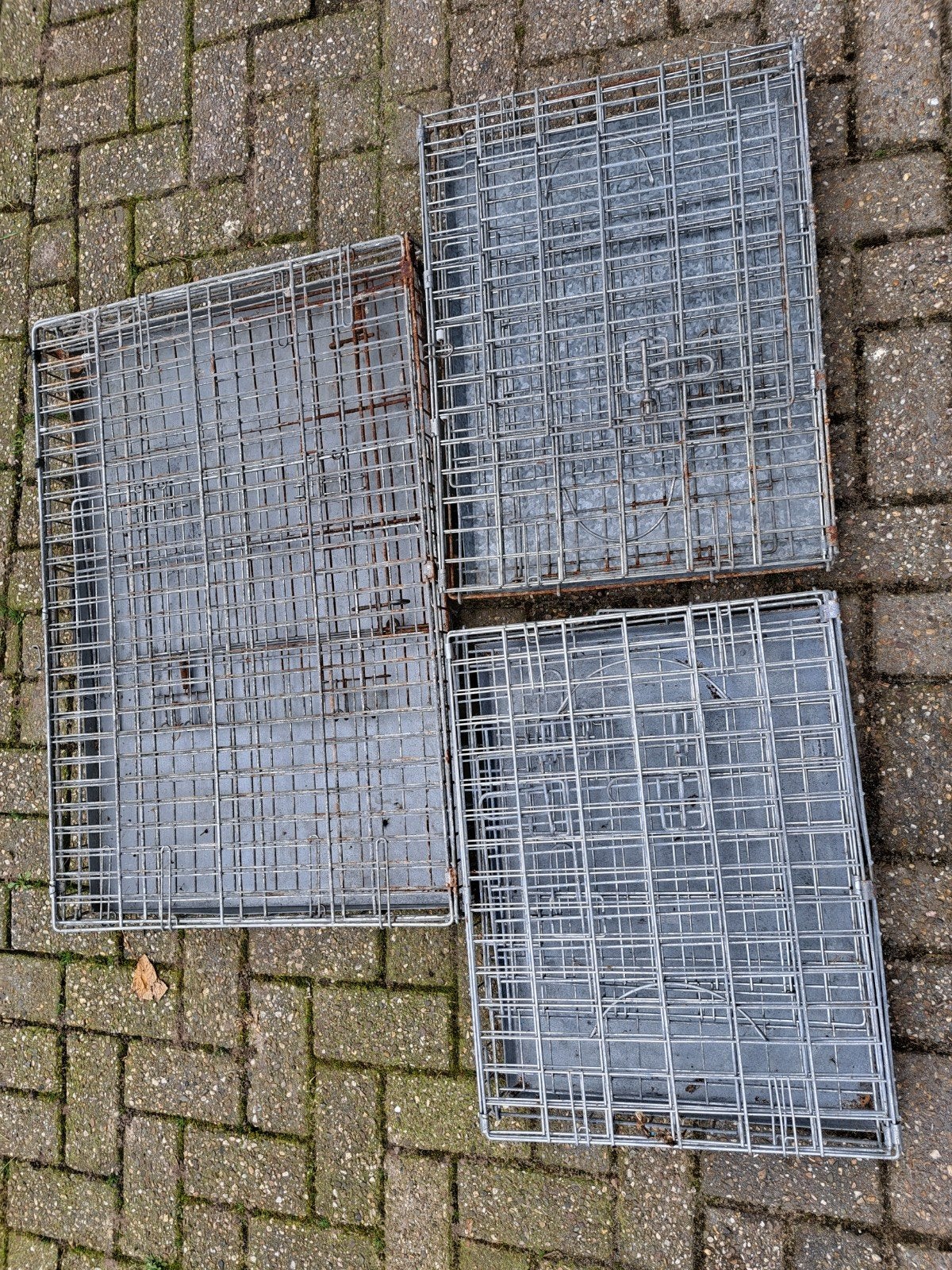 Benche's 3 stuks, Ophalen, 110 cm of meer, Minder dan 65 cm