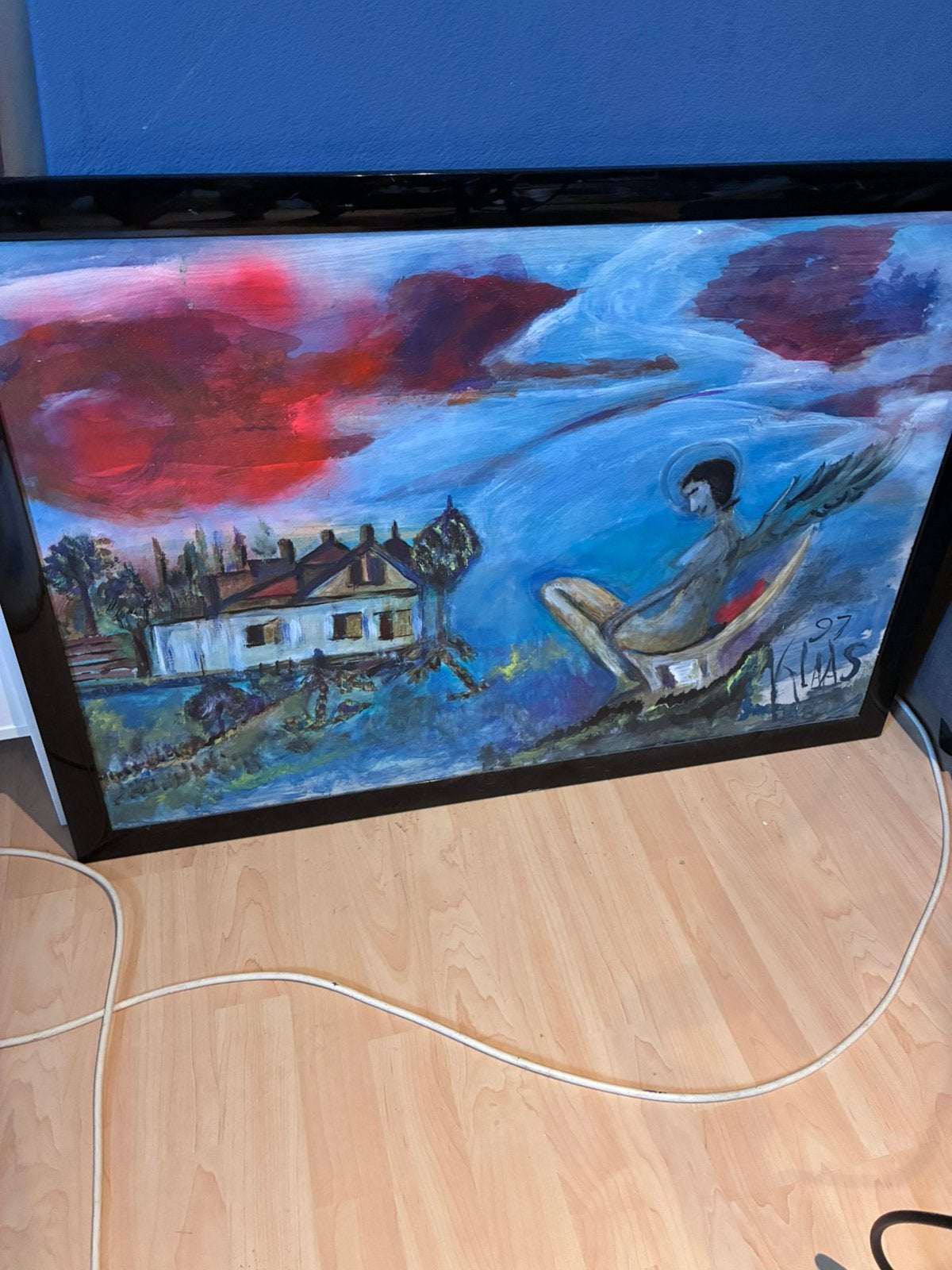 Schilderij, 50 Hz, Zo goed als nieuw, 100 cm of meer, Ophalen