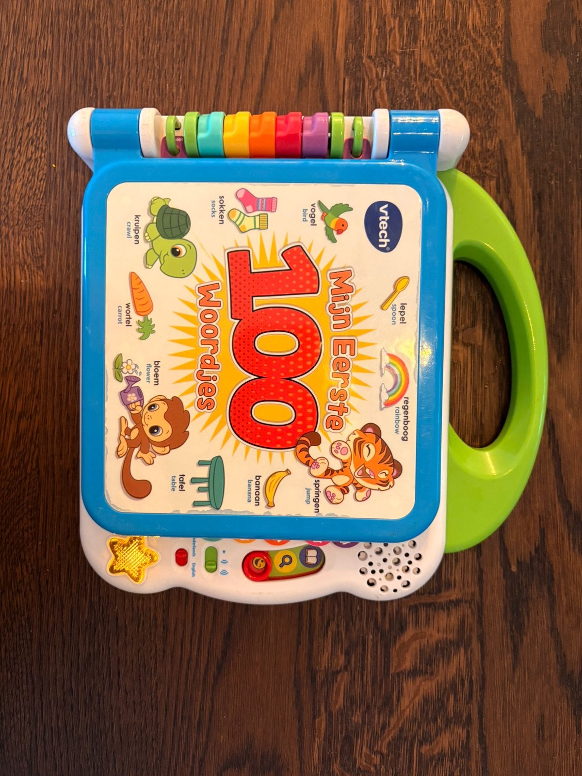 VTech baby Mijn Eerste 100 Woordjes Basis boek, Kinderen en Baby's, Speelgoed | Vtech, Ophalen, Gebruikt, 6 maanden tot 2 jaar