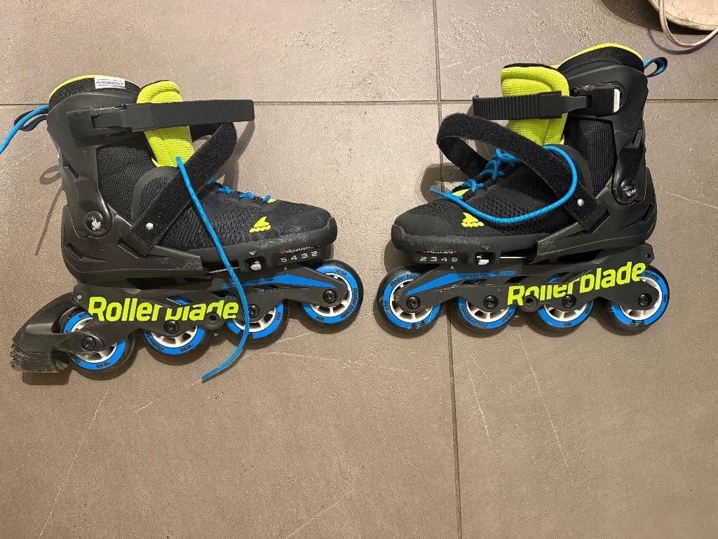 Rollerblade Inline skates 32/36.5, Verstelbaar, Kinderen, Zo goed als nieuw, Inline skates 4 wielen