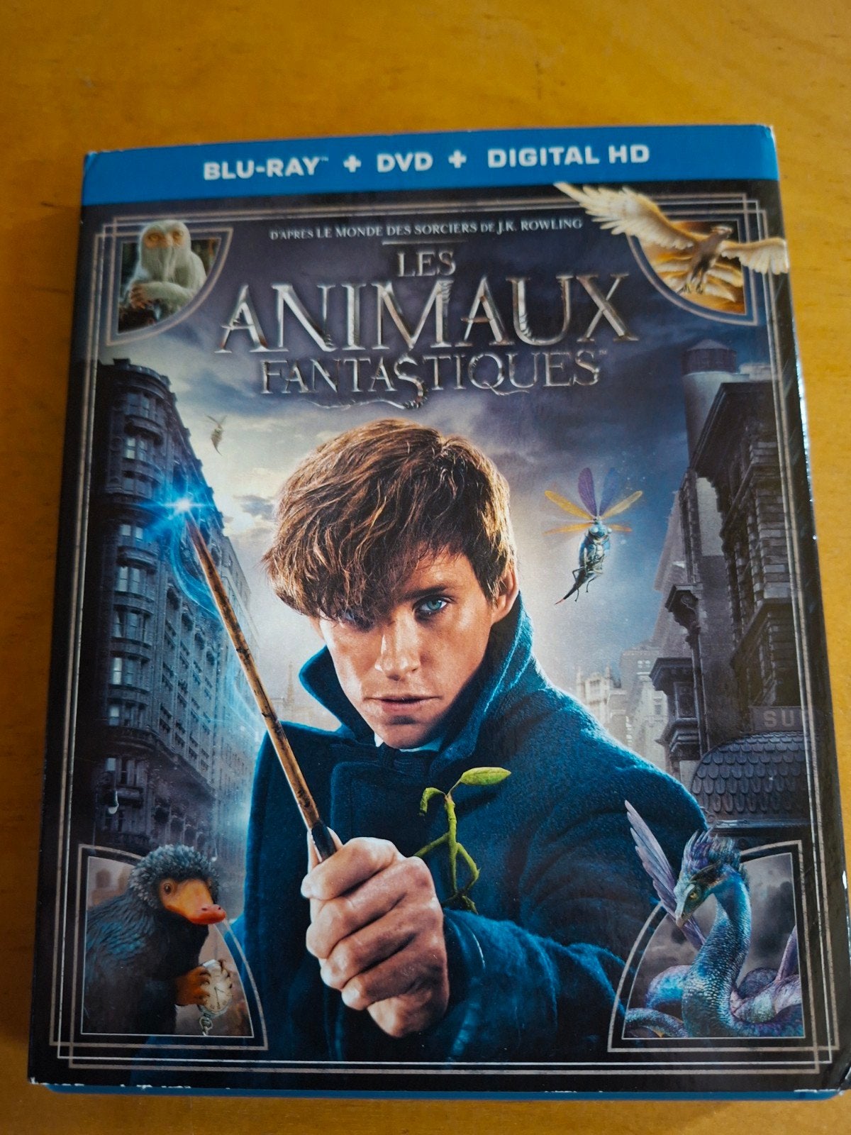 Fantastic Beasts and Where to Find Th Blu-ray (geen NL onde, Ophalen of Verzenden, Zo goed als nieuw, Import