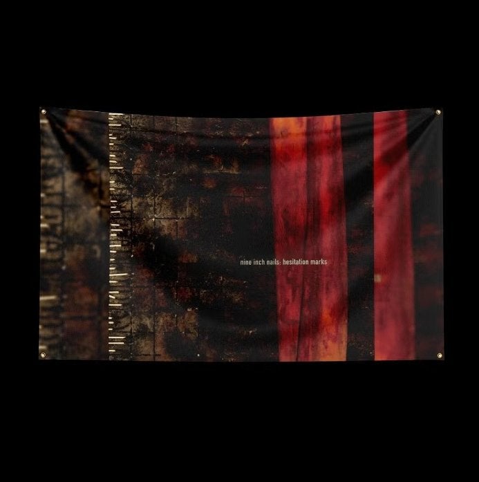 Grote vlaggen Nine Inch Nails (150x90cm), Ophalen of Verzenden, Nieuw