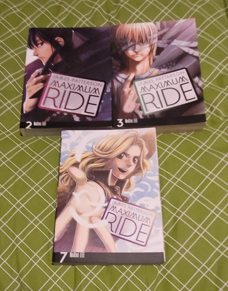 Manga's Maximum ride vol. 2, 3 en 7, Gelezen, Ophalen of Verzenden, Narae lee, Japan (Manga)