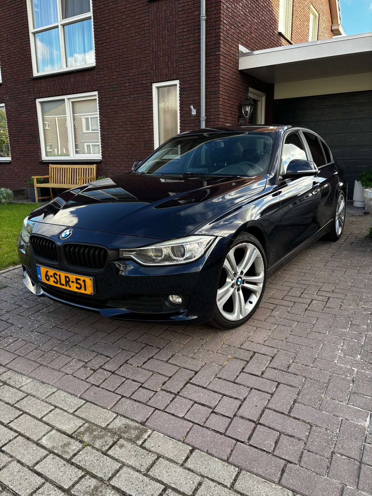 BMW 3-Serie 2.0D 320 EDE 120KW Aut8(f30) 2013 Blauw, Auto's, BMW, Automaat, Achterwielaandrijving, 1995 cc, 4 cilinders