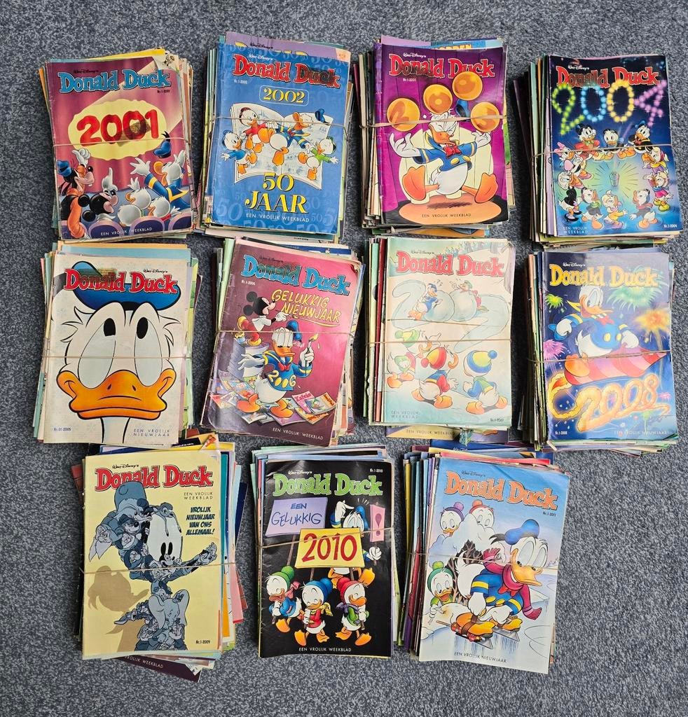 Verschillende gangen Donald Ducks 1977 tot 2011, Ophalen of Verzenden