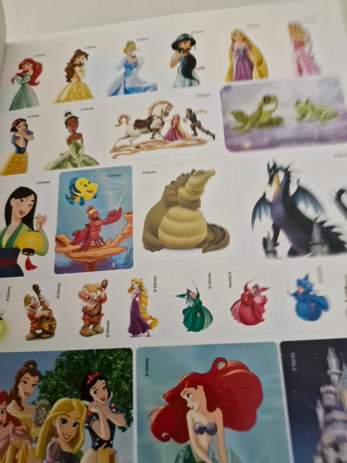 Disney Kleur- en Stickerboeken: Prinsessen & Ariël, Ophalen of Verzenden, Zo goed als nieuw, Disney, Sprookjes