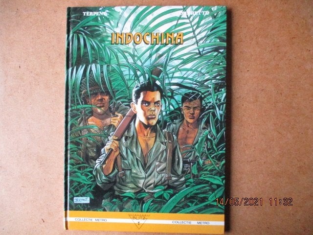 adv2316 metro collectie - indochina, Eén stripboek, Ophalen, Gelezen