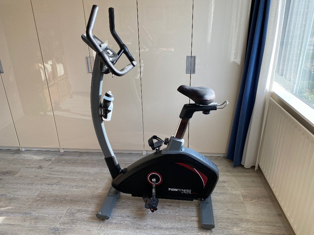 Flow Fitness Hometrainer - Perfect voor Thuis Workouts, Ophalen of Verzenden, Zo goed als nieuw, Metaal, Benen