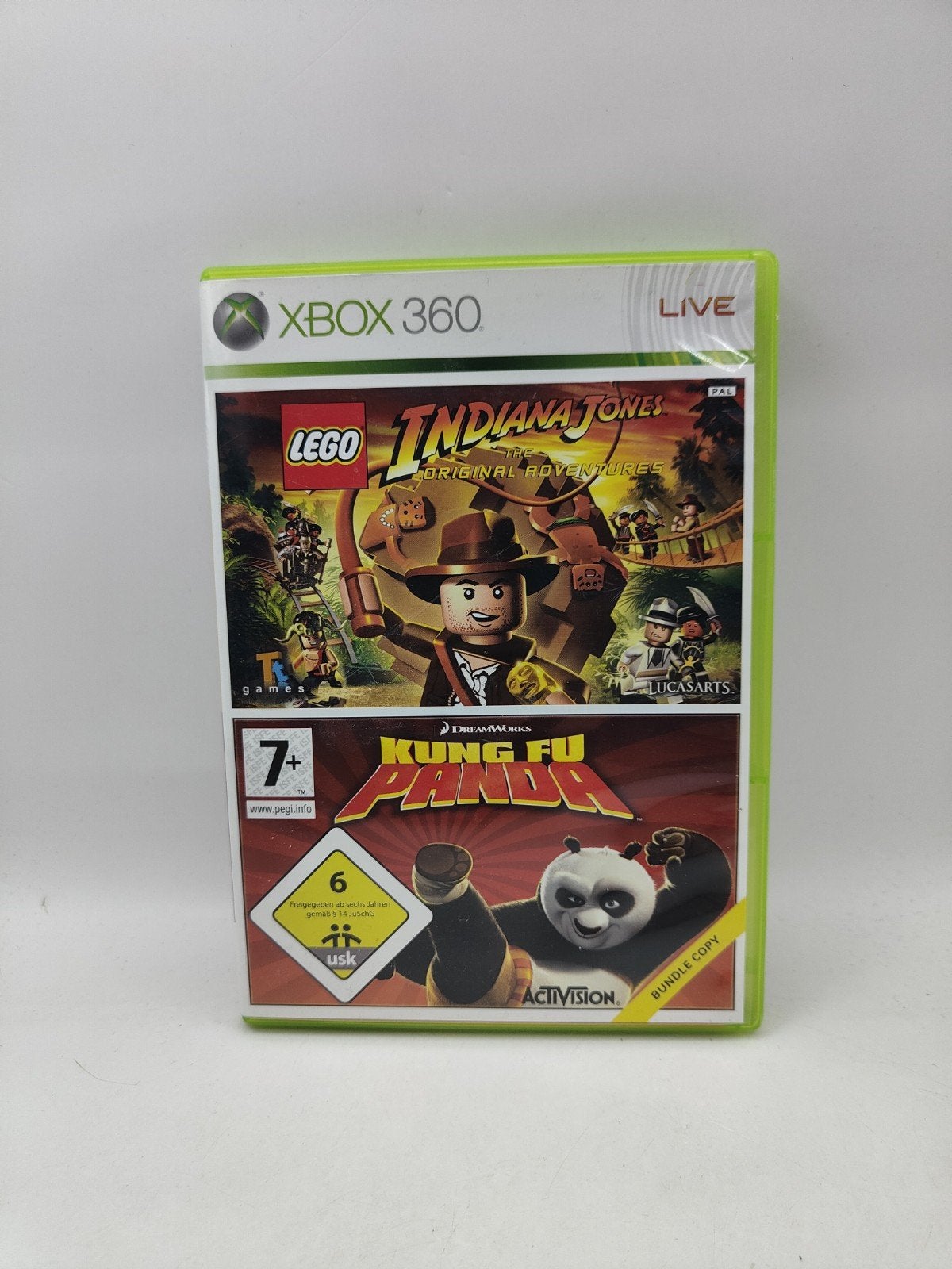 LEGO Indiana Jones & Kung Fu Panda Xbox 360, Avontuur en Actie, Support@activision.com, Activision, 1 speler