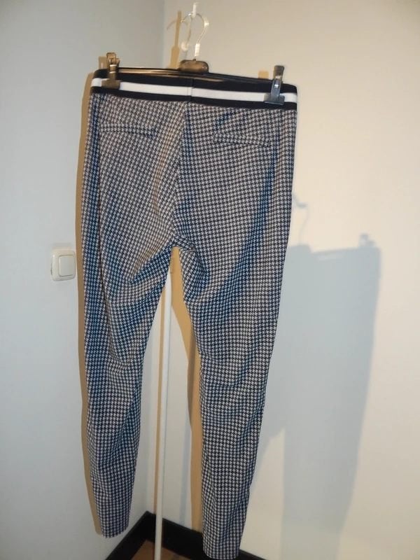 Studio Anneloes travel stof broek in ruitjes print mt L, Maat 38/40 (M), Verzenden, Lang, Gedragen