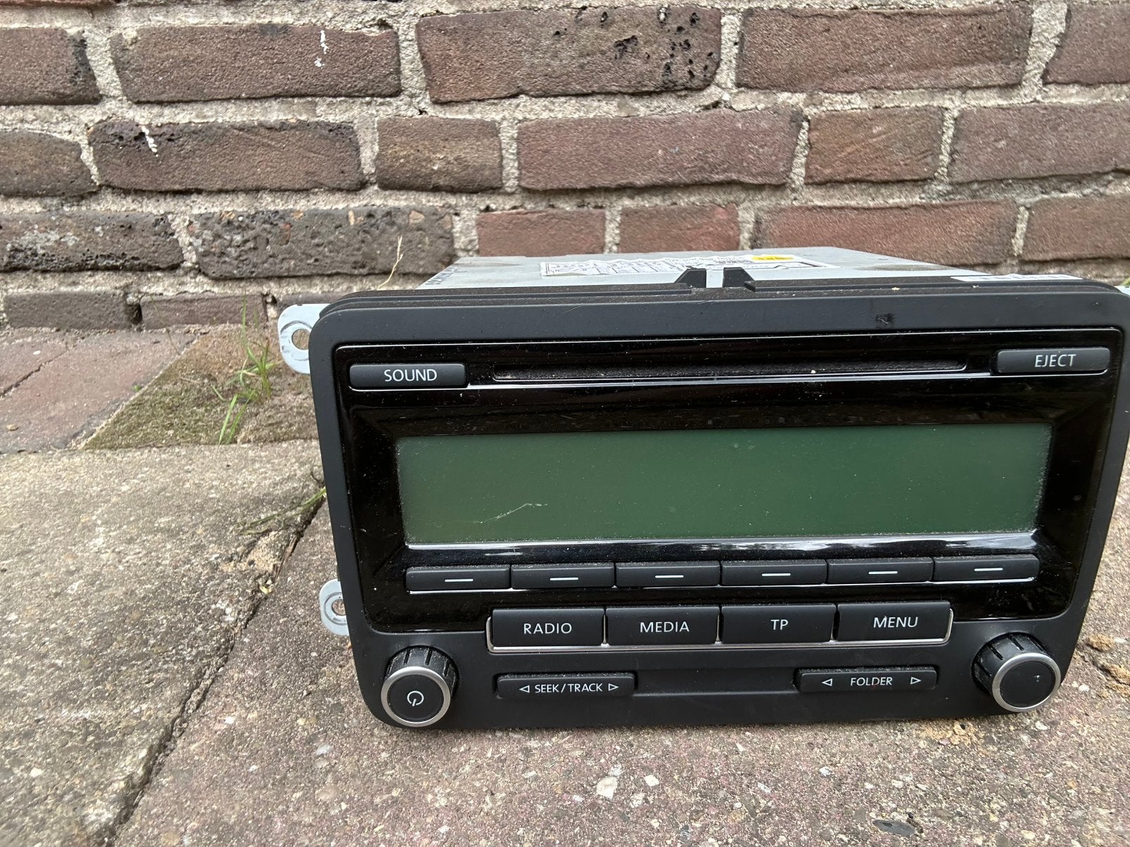 Volkswagen golf 6 radio unit origineel, Ophalen of Verzenden, Zo goed als nieuw