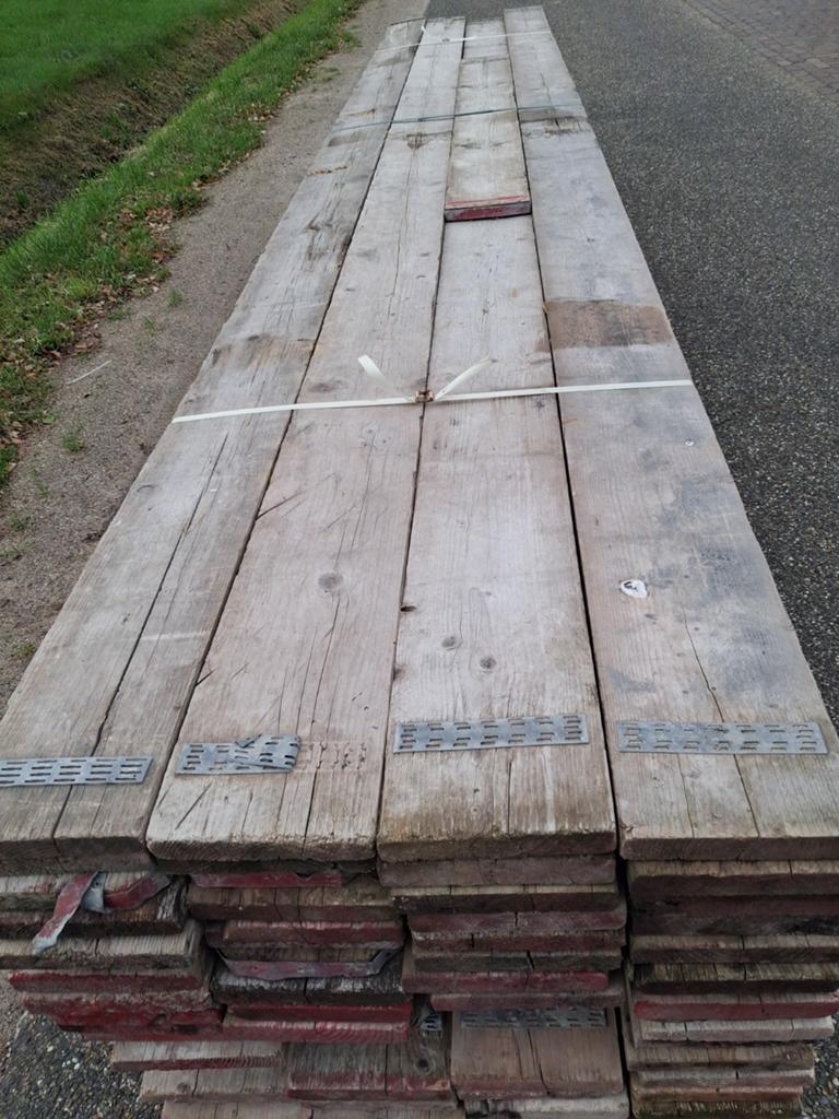 Steigerplanken, Tuin en Terras, Terrasdelen en Vlonders, Ophalen, Hout