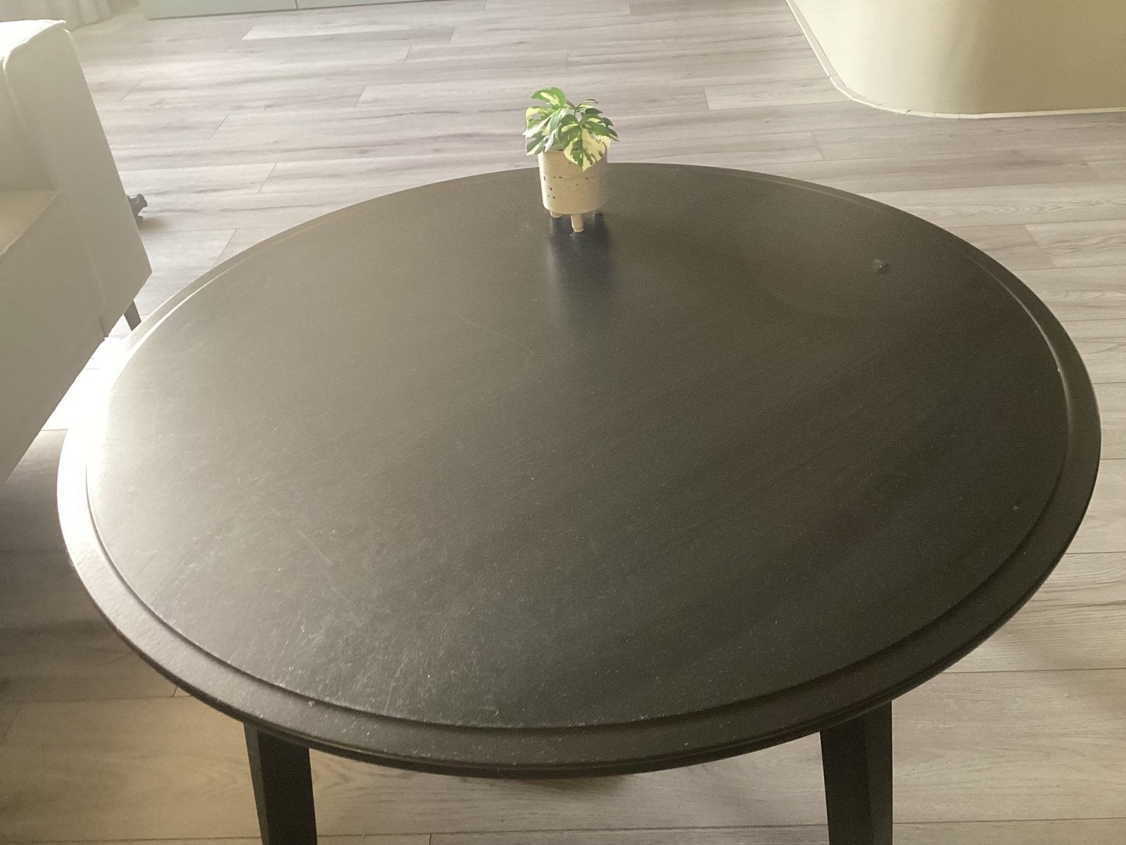 Salontafel Kragsta Ikea, Ophalen, Zo goed als nieuw, Rond, 50 tot 100 cm