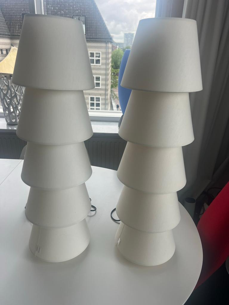 2x Marcel Wanders Moooi Set Up Shades lamp, Ophalen, Zo goed als nieuw