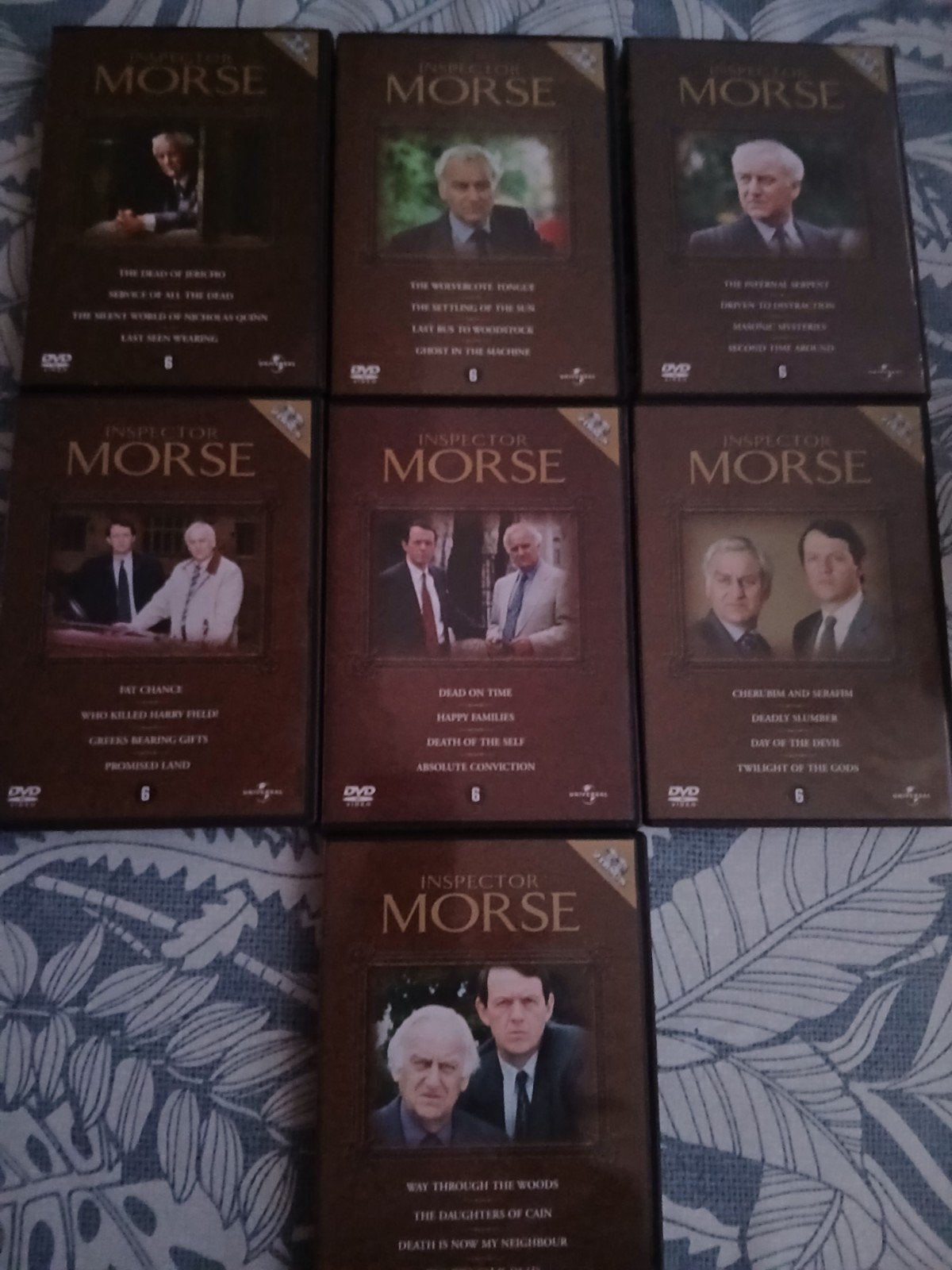 Inspector Morse 7 dvds, Alle leeftijden, Ophalen of Verzenden, Zo goed als nieuw
