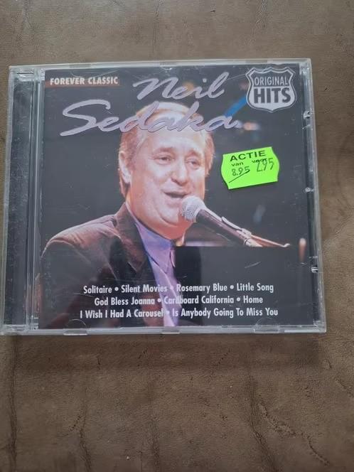 Cd Neil Sedaka hh, Ophalen of Verzenden, Classicisme, Zo goed als nieuw, Overige typen