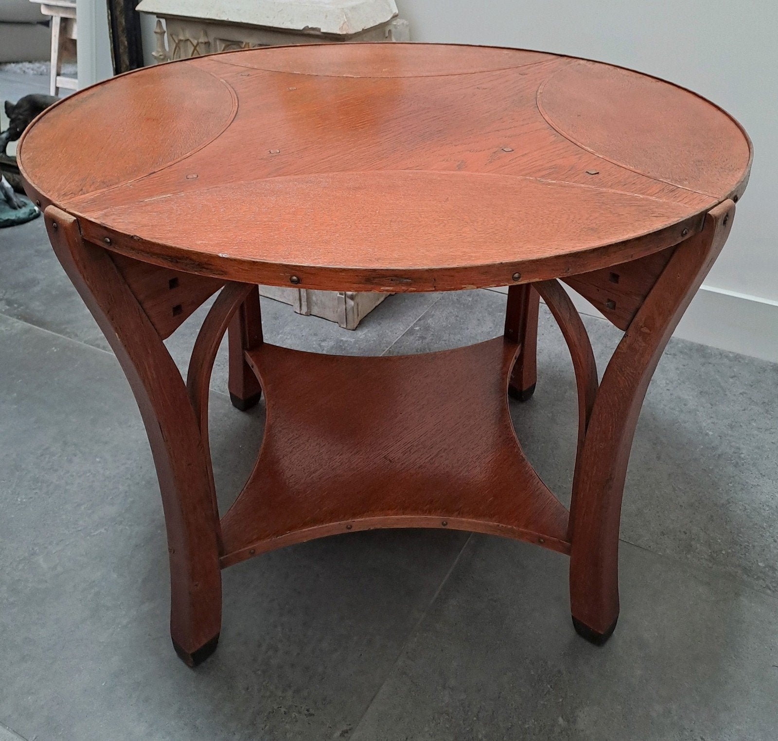 Fraaie Art Deco Schuitema tafel, Ophalen