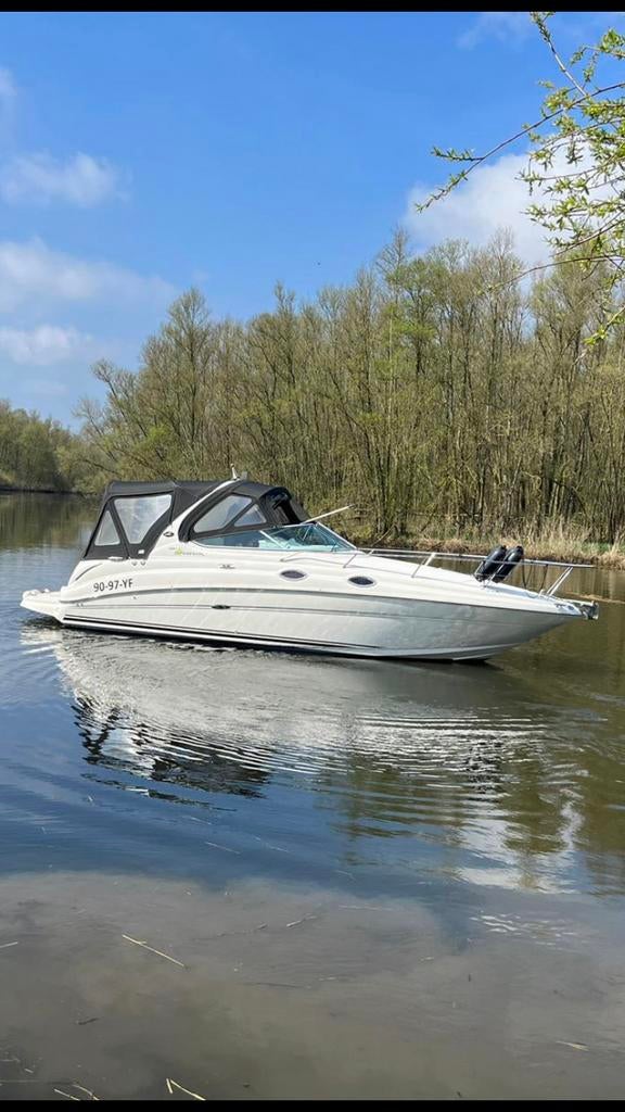Sea ray 280 br sundancer speedboot speedkruiser, Watersport en Boten, Binnenboordmotor, 6 meter of meer, Ophalen of Verzenden