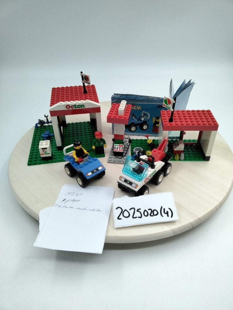 Lego System 6548 Octan Gas Station, Gebruikt, Overige thema's, Lego, Ophalen of Verzenden