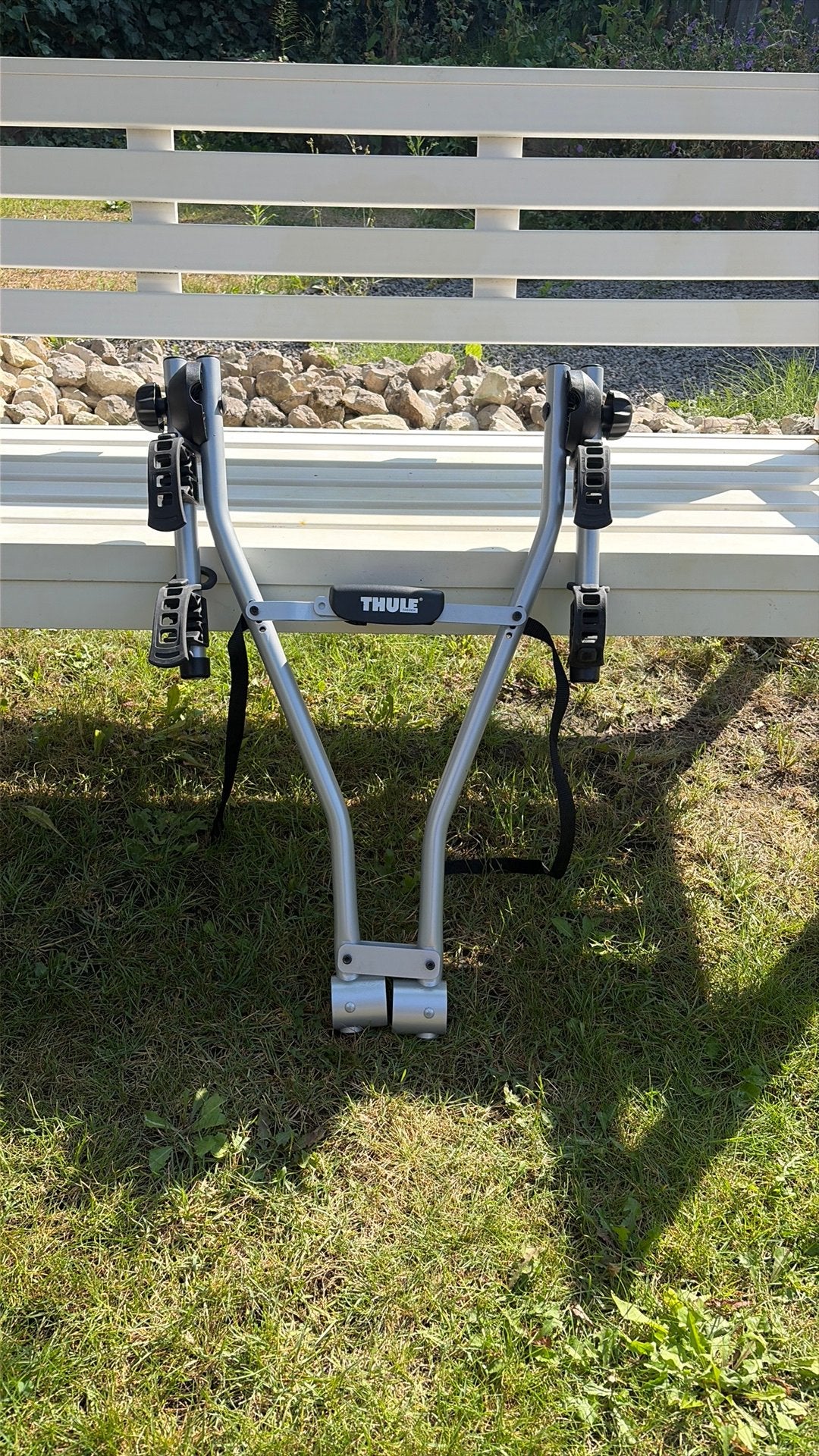 Thule Xpress Trekhaak fietsendrager Silver One-Size, Ophalen of Verzenden, Zo goed als nieuw, Overige instrumenten