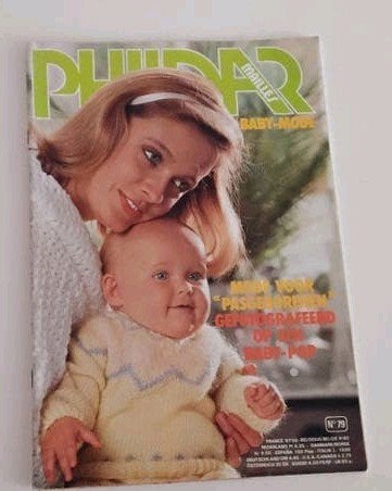 Phildar Baby Breiboek - Vintage nr 79, Ophalen of Verzenden, Gelezen, Phildar, 0 tot 6 maanden