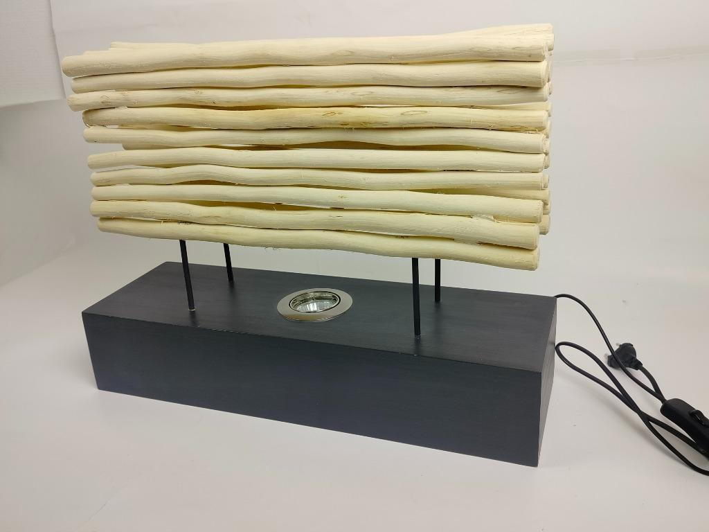 Lamp van drijfhout - model 1, Huis en Inrichting, Lampen | Tafellampen, -info@westerndeco.nl, -westerndeco, -storkstraat zoetermeer