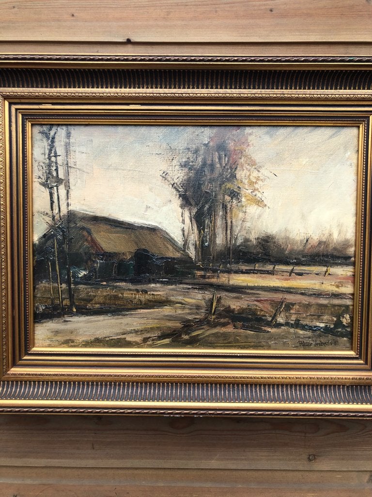 Landschap pieter vriends, Ophalen