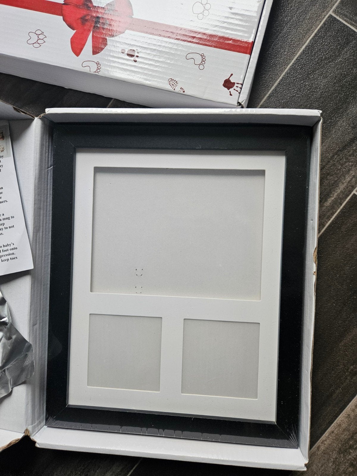 2x Nieuwe Baby Hand- of Voetafdruk Kit met Fotolijst, Ophalen of Verzenden, Nieuw