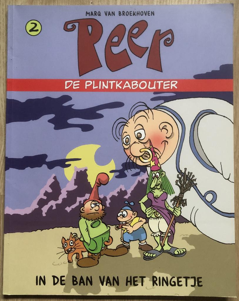 MARQ VAN BROEKHOVEN - PEER DE PLINTKABOUTER - 2., Eén stripboek, Ophalen of Verzenden, Zo goed als nieuw