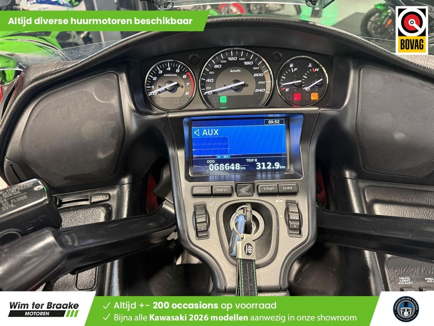 Honda GL 1800 Goldwing ABS -, Motoren, Motoren | Honda, Bedrijf, Meer dan 35 kW, Toermotor, 1832 cc