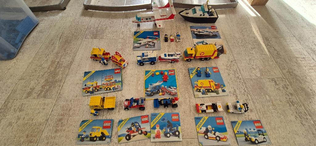 Lego Legoland verzameling vintage sets, Gebruikt, Lego, Overige typen, Ophalen of Verzenden