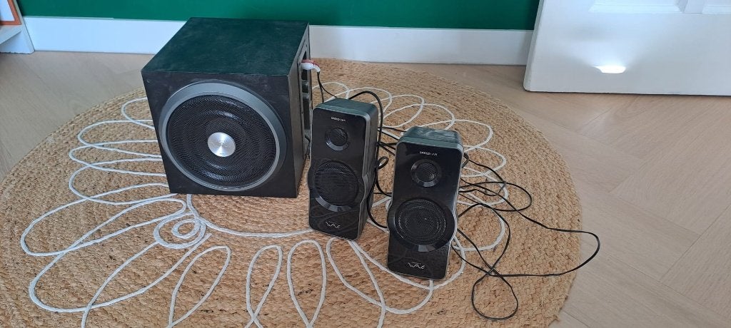 Speedlink Gravity Wave 2.1 speakerset met subwoofer, Gebruikt, Subwoofer, Minder dan 60 watt, Ophalen
