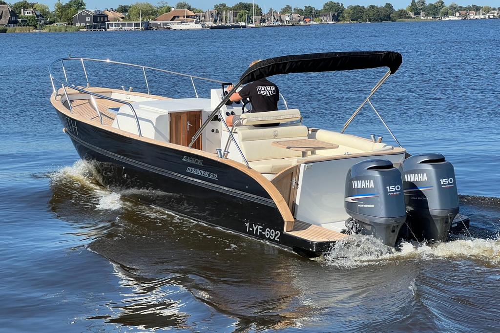 Blackfish Crossover 900 Aluminium, Watersport en Boten, Sloepen, 9 m, Aluminium, 55 cm, Zo goed als nieuw