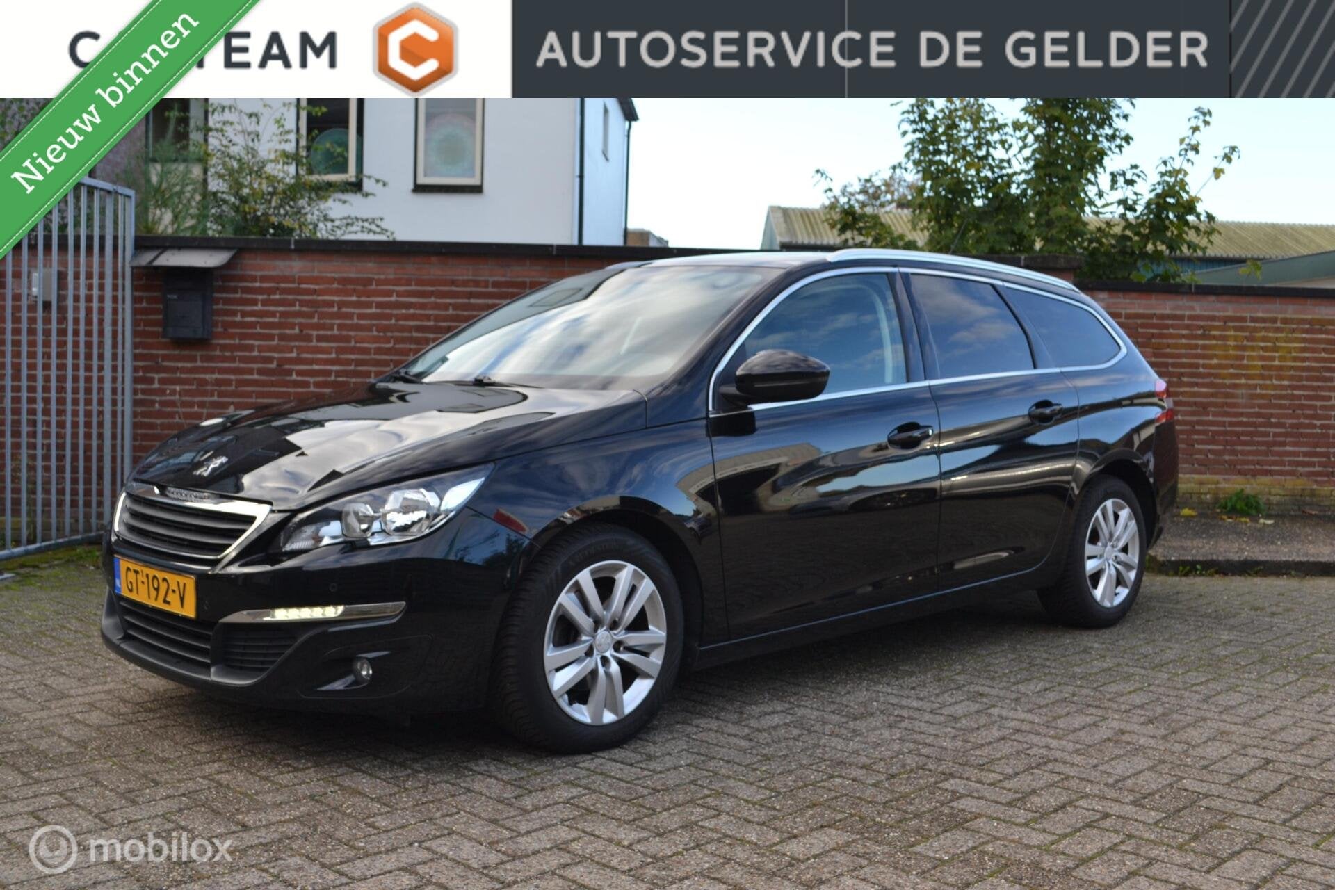 Peugeot 308 SW 1.6 BlueHDI Blue Lease Executive | Pano | Nav, Auto's, Voorwielaandrijving, 4 cilinders, Zwart, Origineel Nederlands