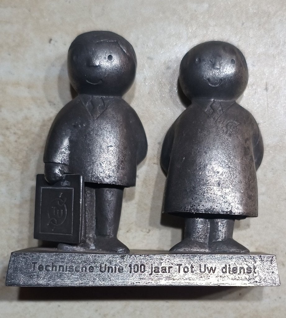 Dick Bruna 1980 Technische Unie, Grijs, 8 cm, Object, Ophalen of Verzenden