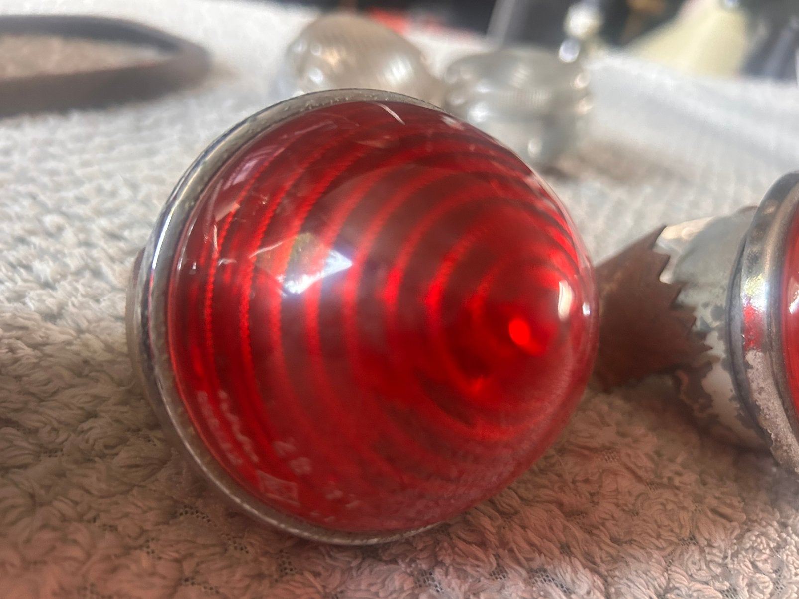 Oldtimer lampen(lot), Ophalen