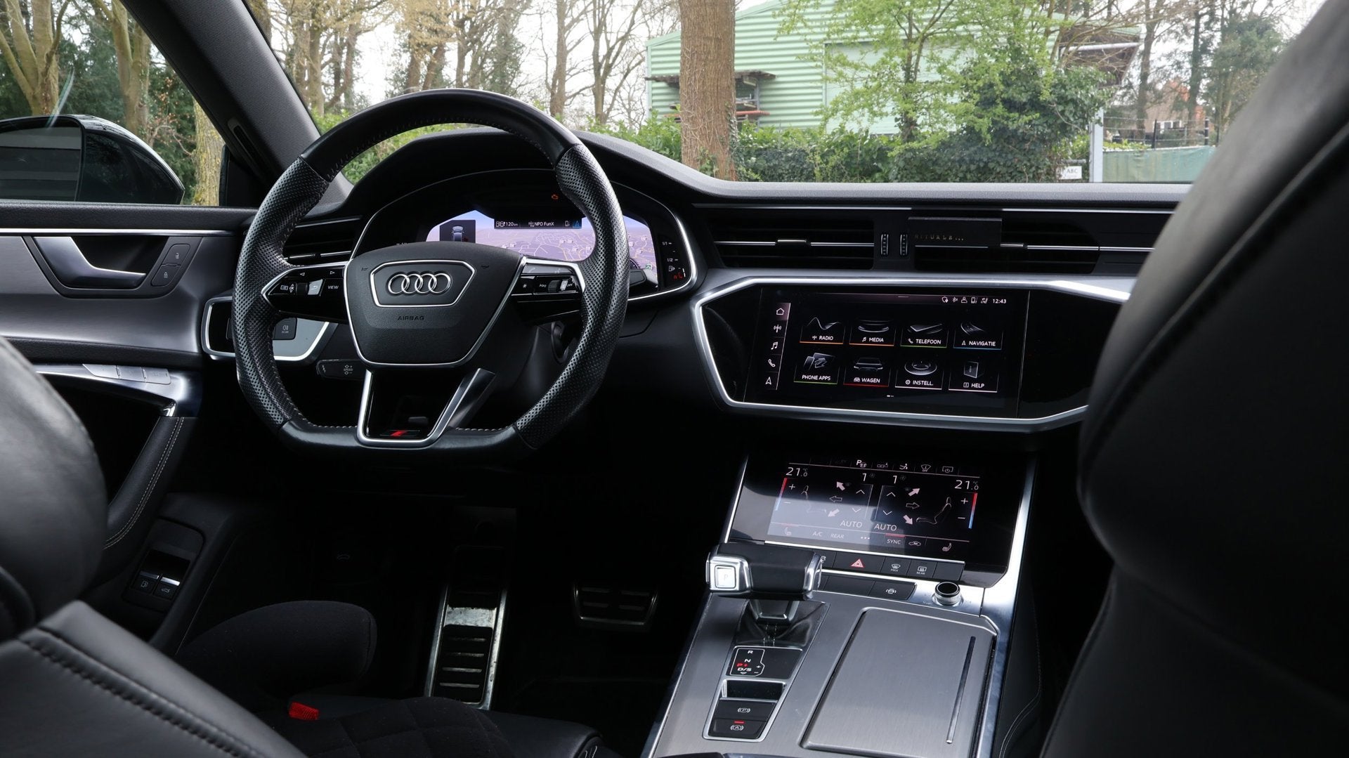 Audi A7 Sportback 55 TFSI e quattro Competition|HUD|Memory|F, Auto's, Dealer onderhouden, Gebruikt, Bedrijf, Vierwielaandrijving